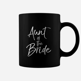 Matching Bridal Party Gifts For Family Aunt Of The Bride Coffee Mug - Seseable