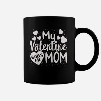 Matching Valentines Day Mother And Son Mom Is My Valentine Coffee Mug - Seseable