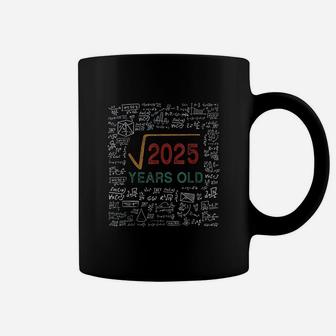 Math Square Root Of 2025 Vintage -3rd Birthday -3 Years Old Coffee Mug - Seseable