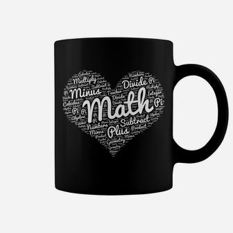Math Valentines Day For Math Lovers Teachers Coffee Mug - Seseable