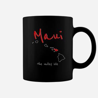 Maui The Valley Isle Vintage Maui Hawaii Vacation Coffee Mug - Seseable