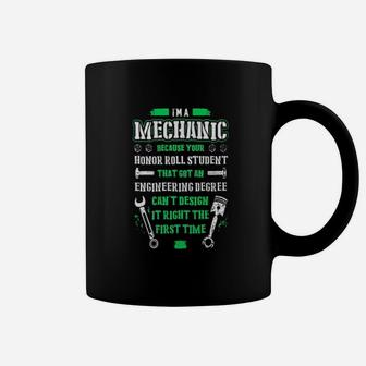 Mechanic I Am A Mechanic Vintage Coffee Mug | Seseable CA