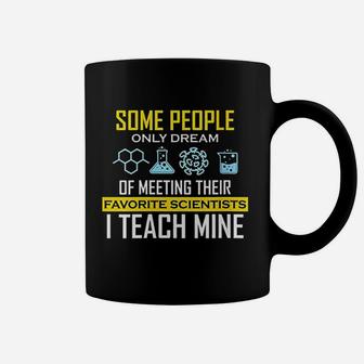 Meeting Their Favorite Scientists Stem Science Teacher Gift Coffee Mug - Seseable