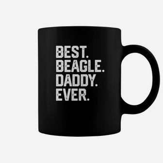 Mens Best Beagle Daddy Ever Funny Fathers Day Gift Dad Coffee Mug - Seseable