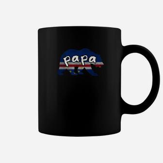 Mens Cape Verdean Papa Bear Matching Gift Coffee Mug - Seseable