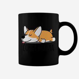 Mens Cute Corgi Mama Corgi Delightful Gift For Mom Coffee Mug - Seseable