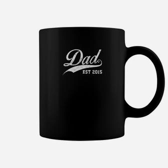 Mens Dad Established 2015 Fathers Day Premium Coffee Mug
