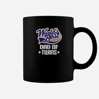 Mens Dad Of Twins Fathers Day Gift Premium Coffee Mug - Seseable