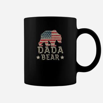 Mens Dada Bear Patriotic 4th Of July Coffee Mug - Seseable