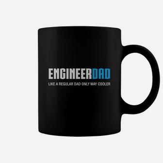 Mens Engineer Dad Shirt Coffee Mug - Seseable