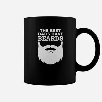 Mens Funny Dad Beard Saying Gift For Dads Fathers Day Coffee Mug - Seseable