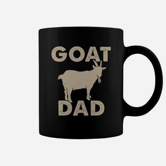 Mens Funny Goat Dad T-shirt Goat Apparel Coffee Mug - Seseable