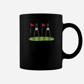 Mens Golf Papa Proud Golf Gifts Shirts For Dad Grandpa Coffee Mug - Seseable
