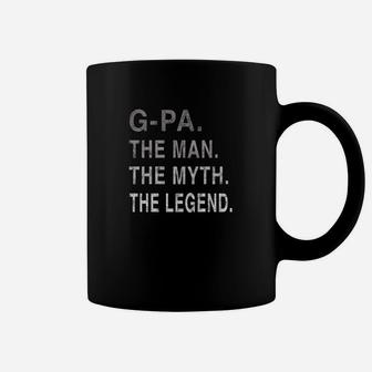Mens Grandpa Grandfather Gpa The Legend Gift Coffee Mug - Seseable