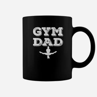 Mens Gymnastic Dad Gym Father Fathers Day Gift Premium Coffee Mug - Seseable