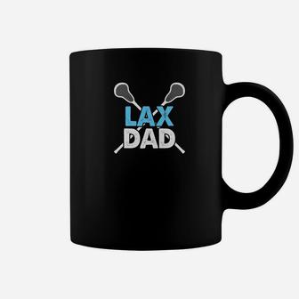 Mens Lax Lacrosse Dad Father Day Gift Premium Coffee Mug - Seseable