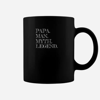 Mens Mens Papa Man Myth Legend Gift For Father Dad Daddy Coffee Mug - Seseable