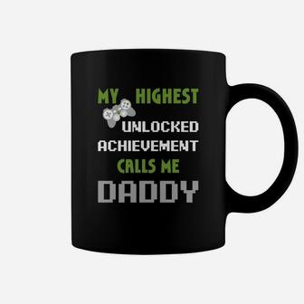 Mens Nerdy Funny Fathers Day Gamer Dad Video Gaming Apparel Coffee Mug - Seseable