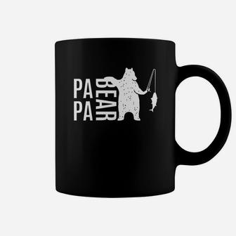 Mens Papa Bear Dad Father, dad birthday gifts Coffee Mug - Seseable
