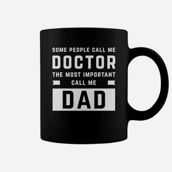 Mens Passionate Doctor Proud Dad Surgeon Physician Gift T-shirt Coffee Mug - Seseable