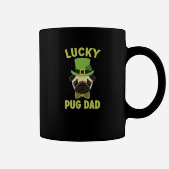 Mens Pug Dad Pug St Patricks Day 2018 Shirt For Pug Dads Coffee Mug - Seseable