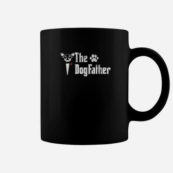 Mens The Dogfather Chihuahua Dog Dad Fathers Day Gift Coffee Mug - Seseable