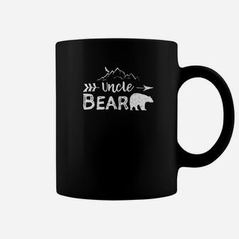 Mens Uncle Bear Matching Family Aunt And Uncle Camping Gift Coffee Mug - Seseable