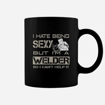 Mens Welder T Shirt - Funny Welder Shirt For Men - Welding Tees Coffee Mug - Seseable
