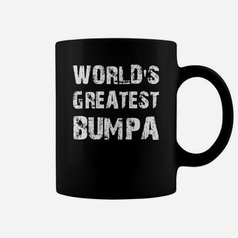 Mens Worlds Greatest Bumpa Funny Fathers Day Gift Idea Coffee Mug - Seseable