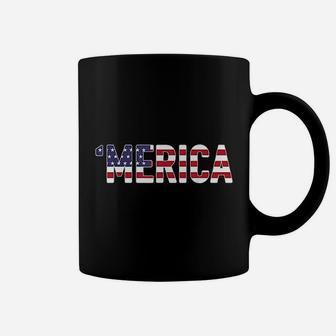 Merica Patriotic Flag Usa United States America Coffee Mug - Seseable