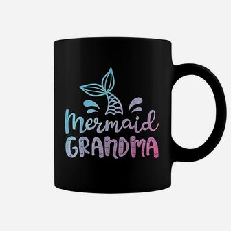 Mermaid Grandma Funny Grandmother Coffee Mug - Seseable