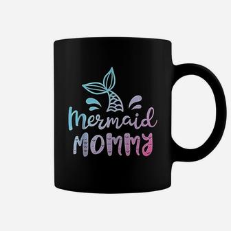 Mermaid Mommy Funny Women Mom Mama Family Matching Birthday Coffee Mug - Seseable