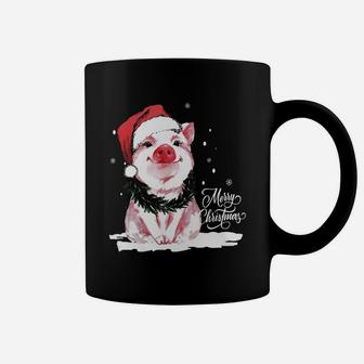 Merry Christmas Love Pigs Tshirt Coffee Mug - Seseable