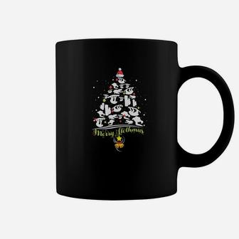 Merry Slothmas Sloth Lover Christmas Tree Xmas Gift Coffee Mug - Seseable