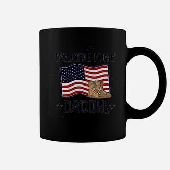 Military Daddy Welcome Home Baby Coffee Mug - Seseable