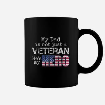 Military Family Veteran Support My Dad Us Veteran My Hero Coffee Mug - Seseable