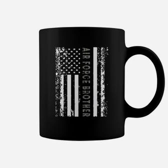 Military Us Proud Air Force Brother Flag s Coffee Mug - Seseable