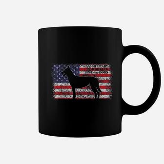 Military Working Dog Mwd Flag K9 Handler Gift Idea Coffee Mug - Seseable