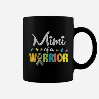 Mimi Of A Warrior Awareness I Am A Proud Grandmother Coffee Mug - Seseable