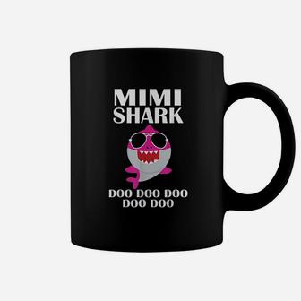Mimi Shark Doo Doo Funny Mothers Day Mimi Coffee Mug - Seseable