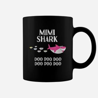 Mimi Shark Doo Doo Mothers Day birthday Coffee Mug - Seseable