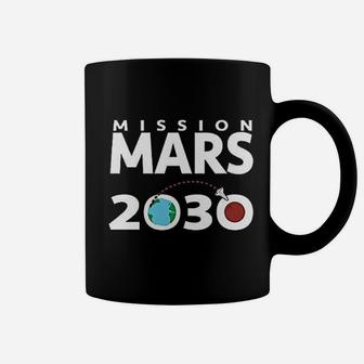 Mission Mars 2030 Space Exploration Science Graphic Coffee Mug - Seseable