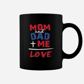 Mom And Dad And Me Valentines Coffee Mug - Seseable