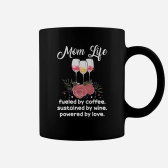 Mom Life Flower Coffee Mug - Seseable