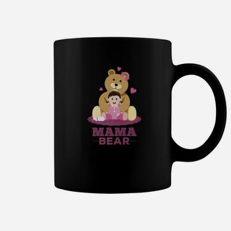 Mom Life Mama Bear s Mommy Mother Women Cute Gifts Coffee Mug - Seseable