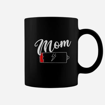 Mom Low Battery Tired Mother Coffee Mug - Seseable