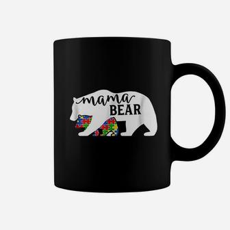 Mom Mama Bear Family Support Mothers Gift Coffee Mug - Seseable
