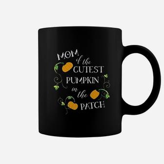 Mom Of The Cutest Pumpkin In The Patch Halloween Coffee Mug - Seseable