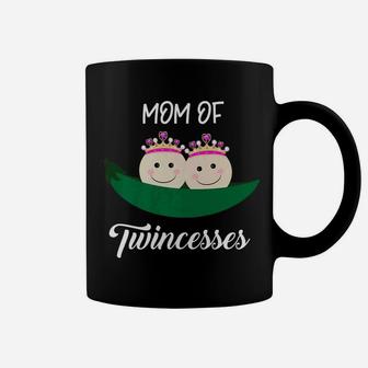 Mom Of Twins Princesses Aka Twincesses Cute For Mother Coffee Mug - Seseable