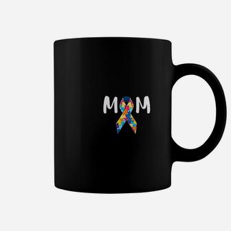 Mom Support Awareness Autistic Parents Gifts Coffee Mug - Seseable